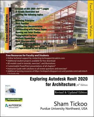 Exploring Autodesk Revit 2020 for Architecture, 16th Edition