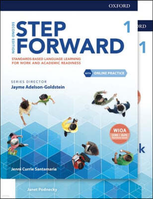 Step Forward Level 1 Student Book and Workbook Pack with Online Practice: Standards-Based Language Learning for Work and Academic Readiness