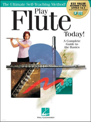 Play Flute Today! Beginner's Pack Book/Online Audio