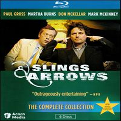 Slings & Arrows: The Complete Collection ( ο)(ѱ۹ڸ)(6Blu-ray) (2010)