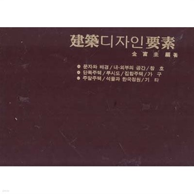 건축디자인요소-문자와 배경.내.외부의 공간.창호.단독주책외 사진참조