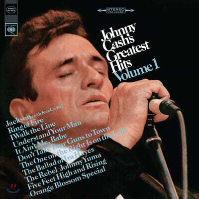 Johnny cash — Greatest Hits Vol.1 앨범 커버