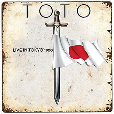 Toto — Live in Tokyo 1980 앨범 커버