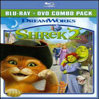 Shrek 2 ( 2) (ѱ۹ڸ)(Blu-ray+DVD) (2013)