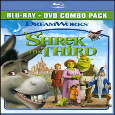 Shrek The Third ( 3) (ѱ۹ڸ)(Blu-ray+DVD) (2013)