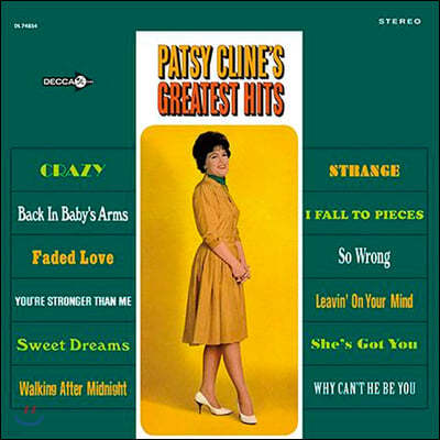Patsy Cline (ֽ Ŭ) - Greatest Hits [LP]