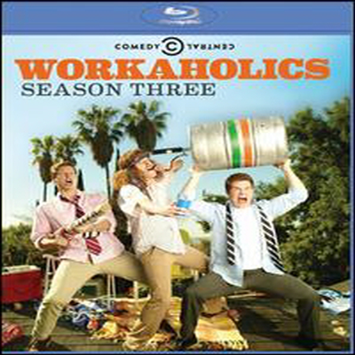 Workaholics: Season Three (ĿȦ: 3) (ѱ۹ڸ)(2Blu-ray) (2013)