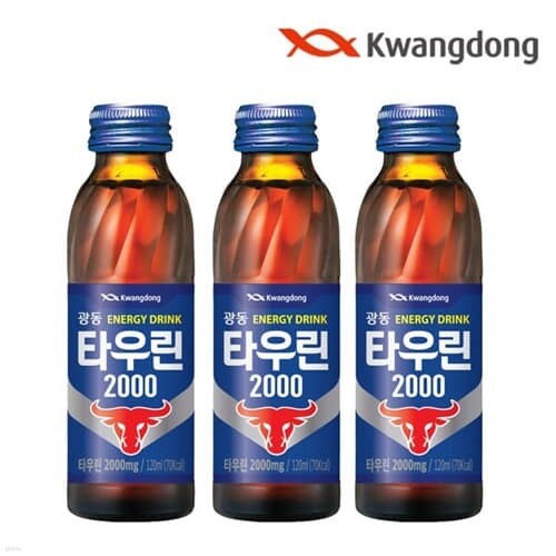 광동제약 타우린2000 120mL 10병