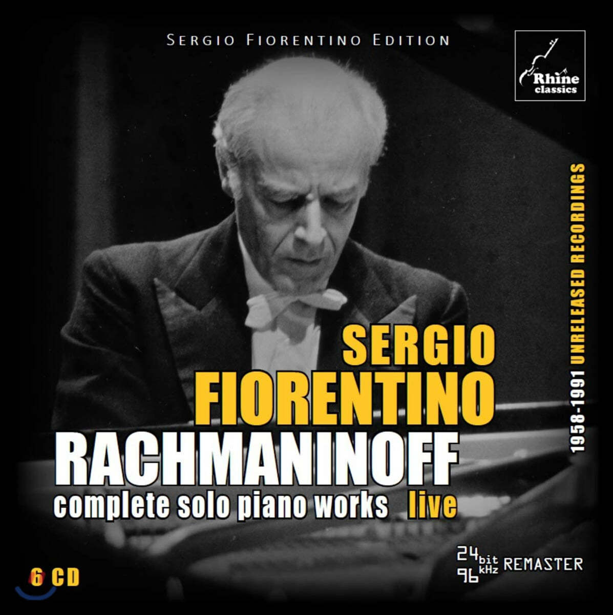 Sergio Fiorentino 세르지오 피오렌티노 - 라흐마니노프 독주 실황 모음집 (Rachmaninoff: Complete Solo Piano Works)