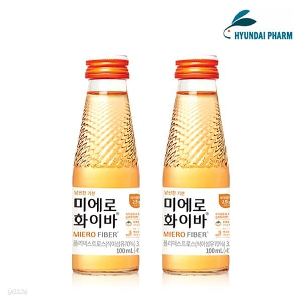 현대약품 미에로화이바 100mL 100병