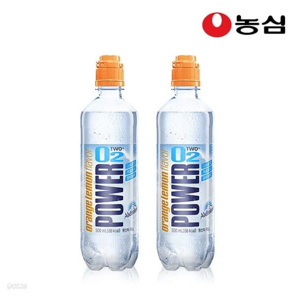 농심 파워오투오렌지레몬 500mL 24펫