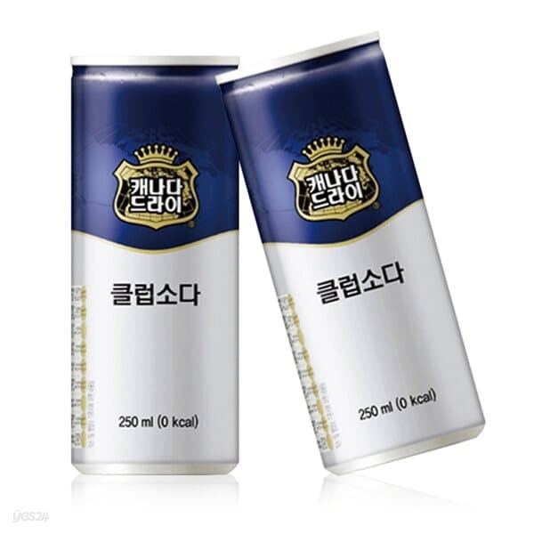 코카콜라 캐나다드라이클럽소다 250mL 30캔