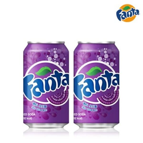 코카콜라 환타포도 355mL 24캔