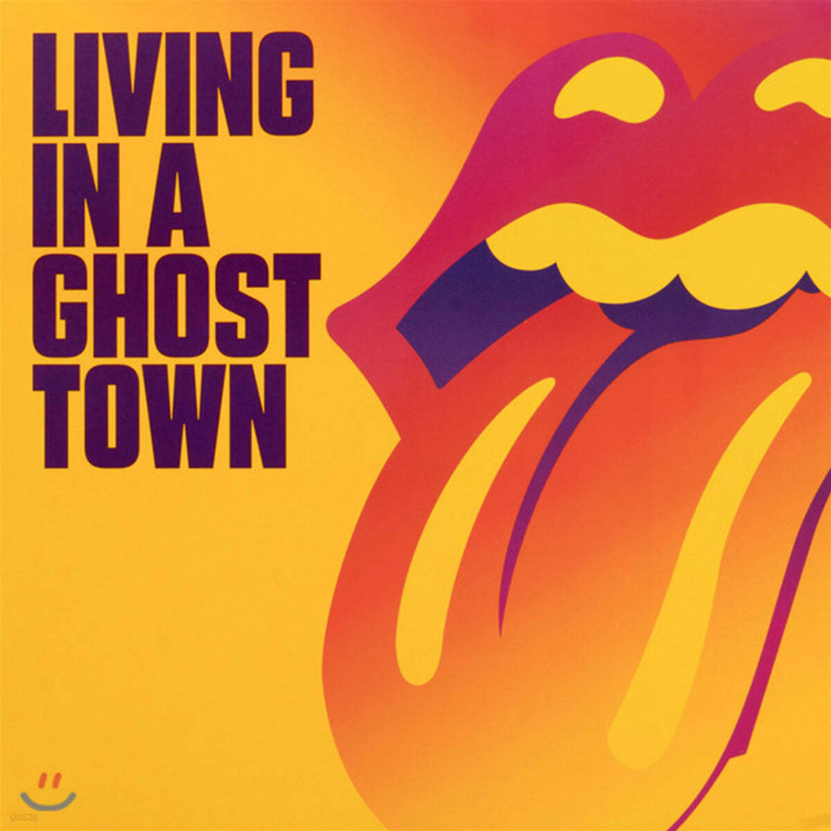 The Rolling Stones (롤링 스톤스) - Living In A Ghost Town (Single) [10인치 오렌지 컬러 Vinyl]