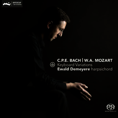 C.P.E.바흐 & 모차르트: 건반악기를 위한 변주곡 (C.P.E.Bach & Mozart: Keyboard Variations) (SACD Hybrid) - Ewald Demeyere