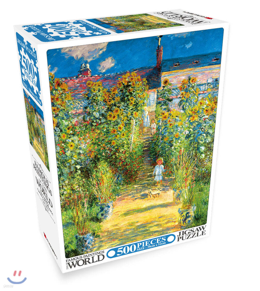세계의 명화 직소퍼즐 500pcs 베퇴유의 예술가 정원