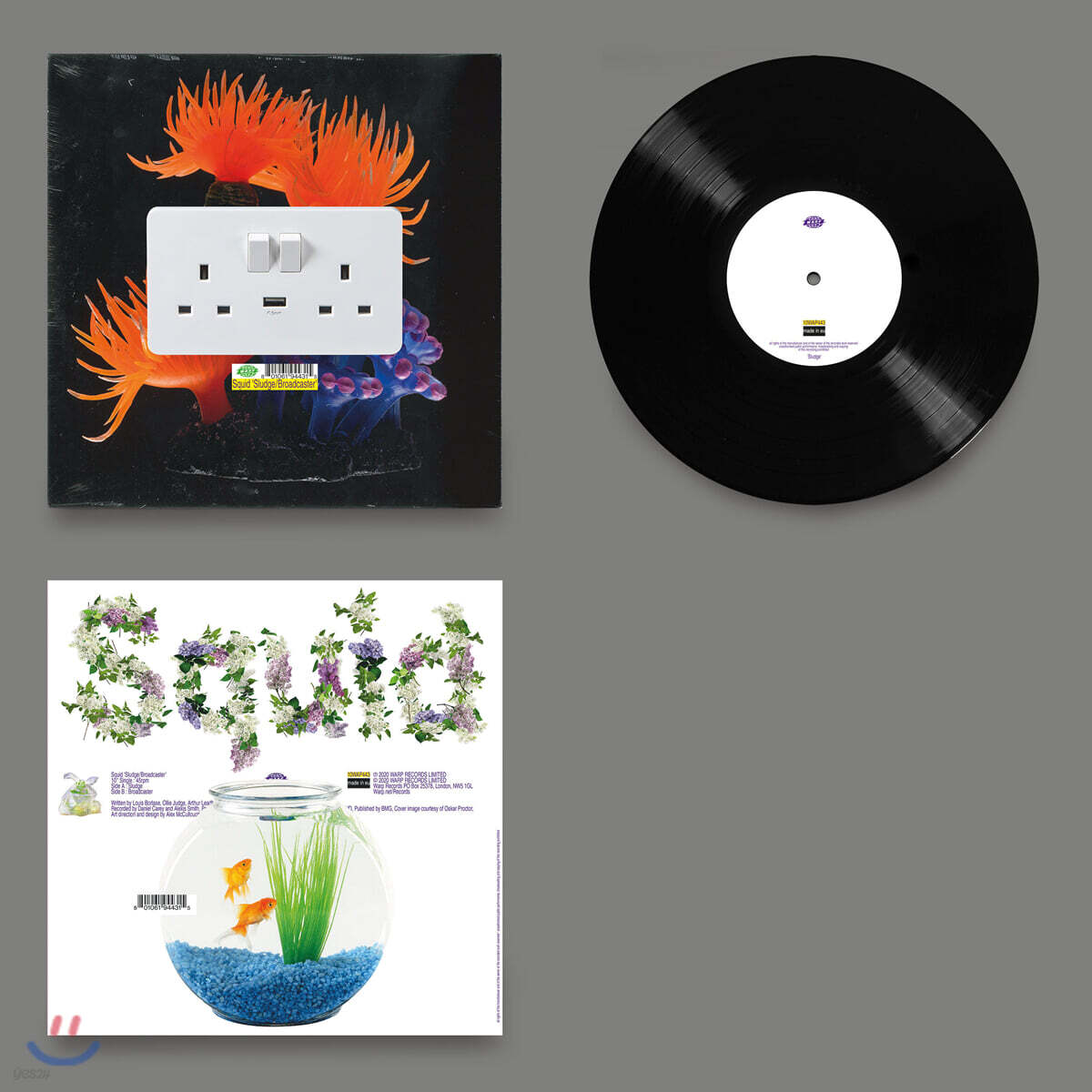 Squid (스퀴드) - Sludge/Broadcaster (Single) [10인치 Vinyl]