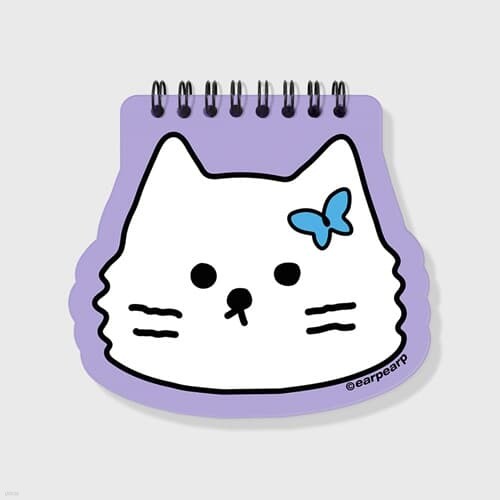 Awesome cat-purple(스프링노트)(S)