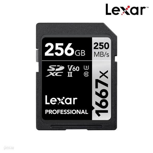 [렉사] 공식판매원 SD카드 1667배속 UHS-Ⅱ급 256GB