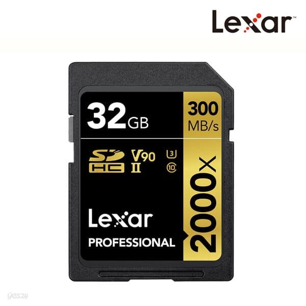 [렉사] 공식판매원 SD카드 2000배속 UHS-Ⅱ급 32GB