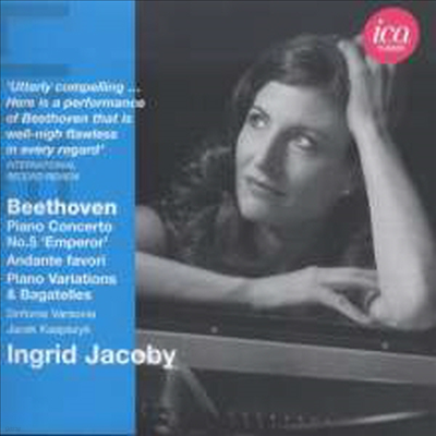 亥: ǾƳ ְ 5 'Ȳ', ְ (Beethoven: Piano Concerto No.5 'Emperor', Variations)(CD) - Ingrid Jacoby