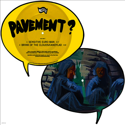 Pavement — Sensitive Euro Man 앨범 커버