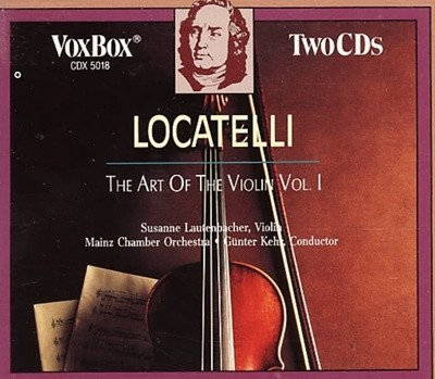 Locatelli - The Art Of The Violin Vol.I   2 × CD