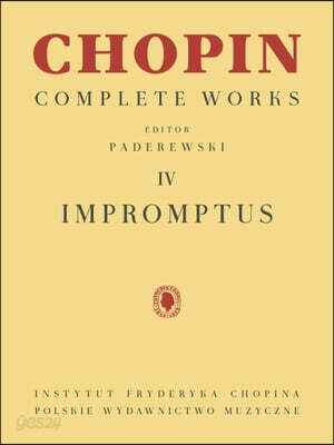 Chopin - Impromptus Complete Works Vol IV Piano Sheet Music Songbook Intermediate to Advanced Classical Piano Impromptus for Practice and Performance