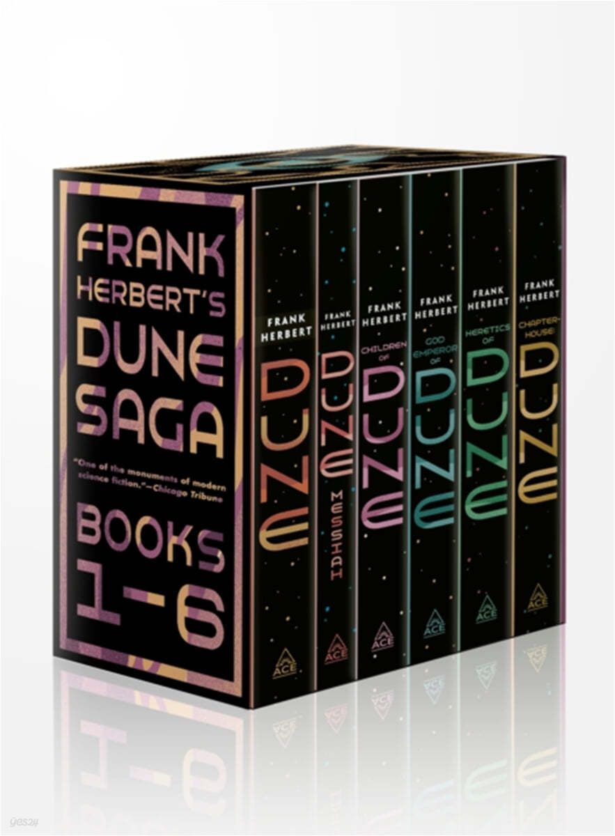 Frank Herbert&#39;s Dune Saga 6-Book Boxed Set: Dune, Dune Messiah, Children of Dune, God Emperor of Dune, Heretics of Dune, and Chapterhouse: Dune