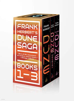 Frank Herbert's Dune Saga 3-Book Boxed Set: Dune, Dune Messiah, and Children of Dune