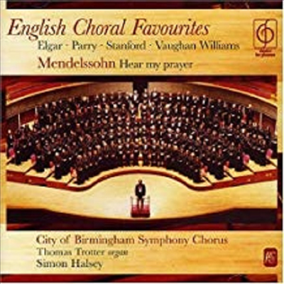  â â (English Choral Favourites)(CD) - Simon & City of Birmingham Symphony Chorus Halsey