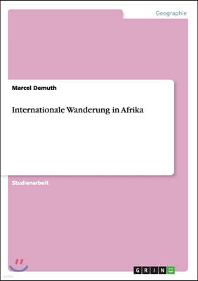 Internationale Wanderung in Afrika