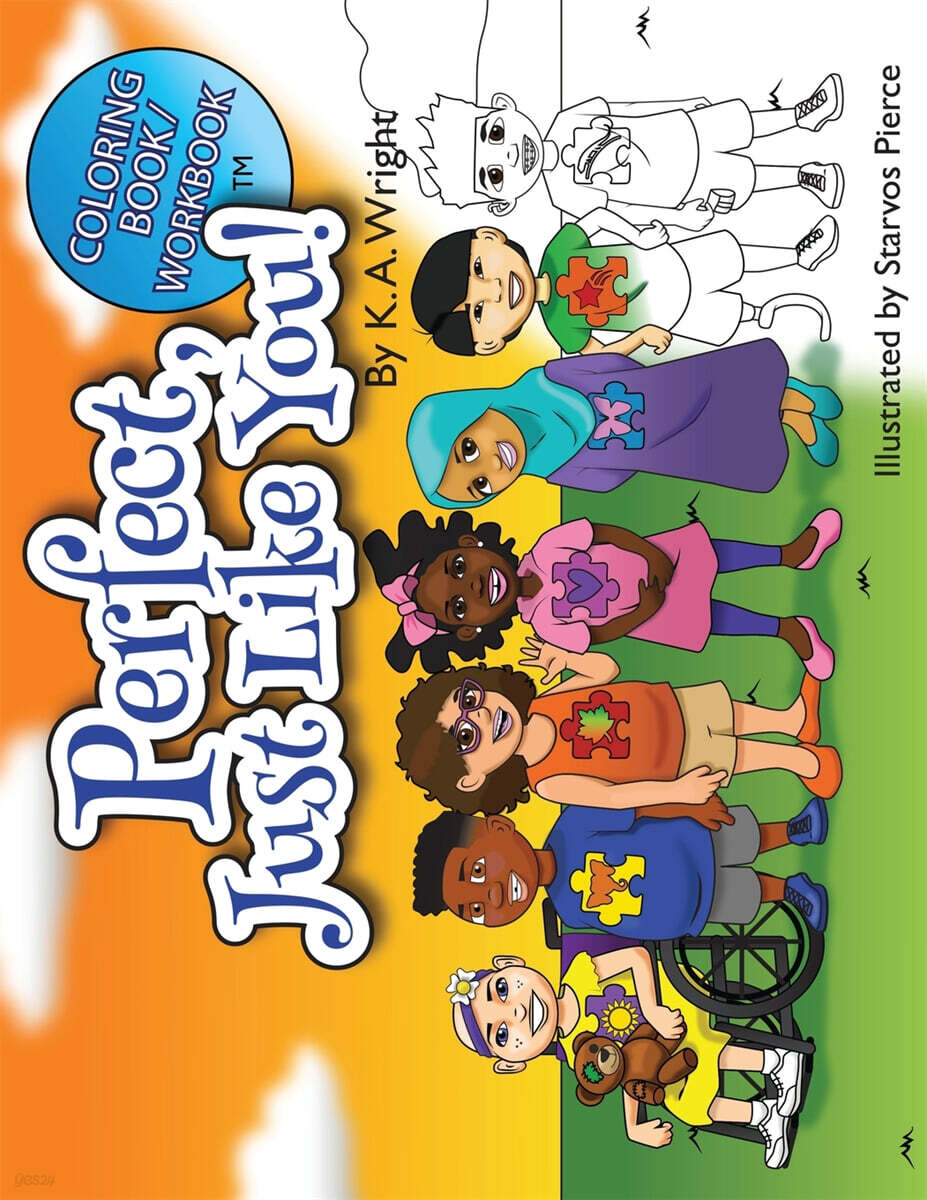 Perfect, Just Like You!: Coloring Book/Workbook