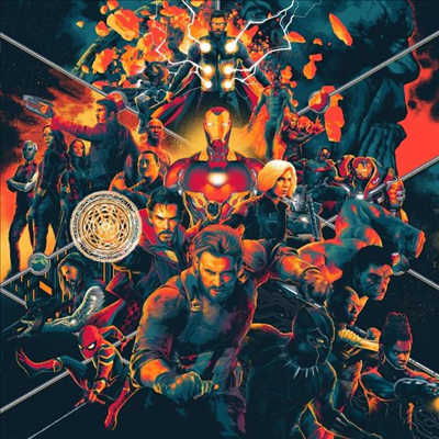 Alan Silvestri - Avengers: Infinity War (어벤져스: 인피니티 워)(O.S.T.)(Gatefold)(Colored 3LP)