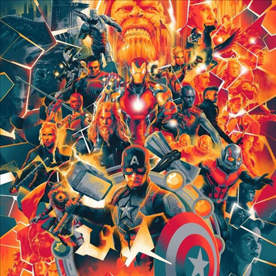 Alan Silvestri — Avengers: Endgame (어벤져스: 엔드게임)(O.S.T.)(Gatefold) 앨범 커버