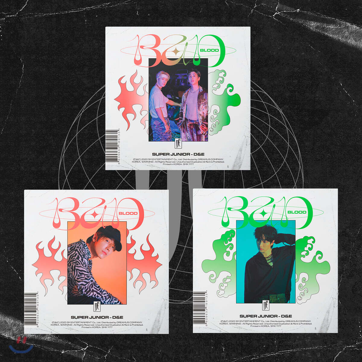 슈퍼주니어-D&amp;E - 미니앨범 4집 : Bad Blood [3종 중 랜덤발송]