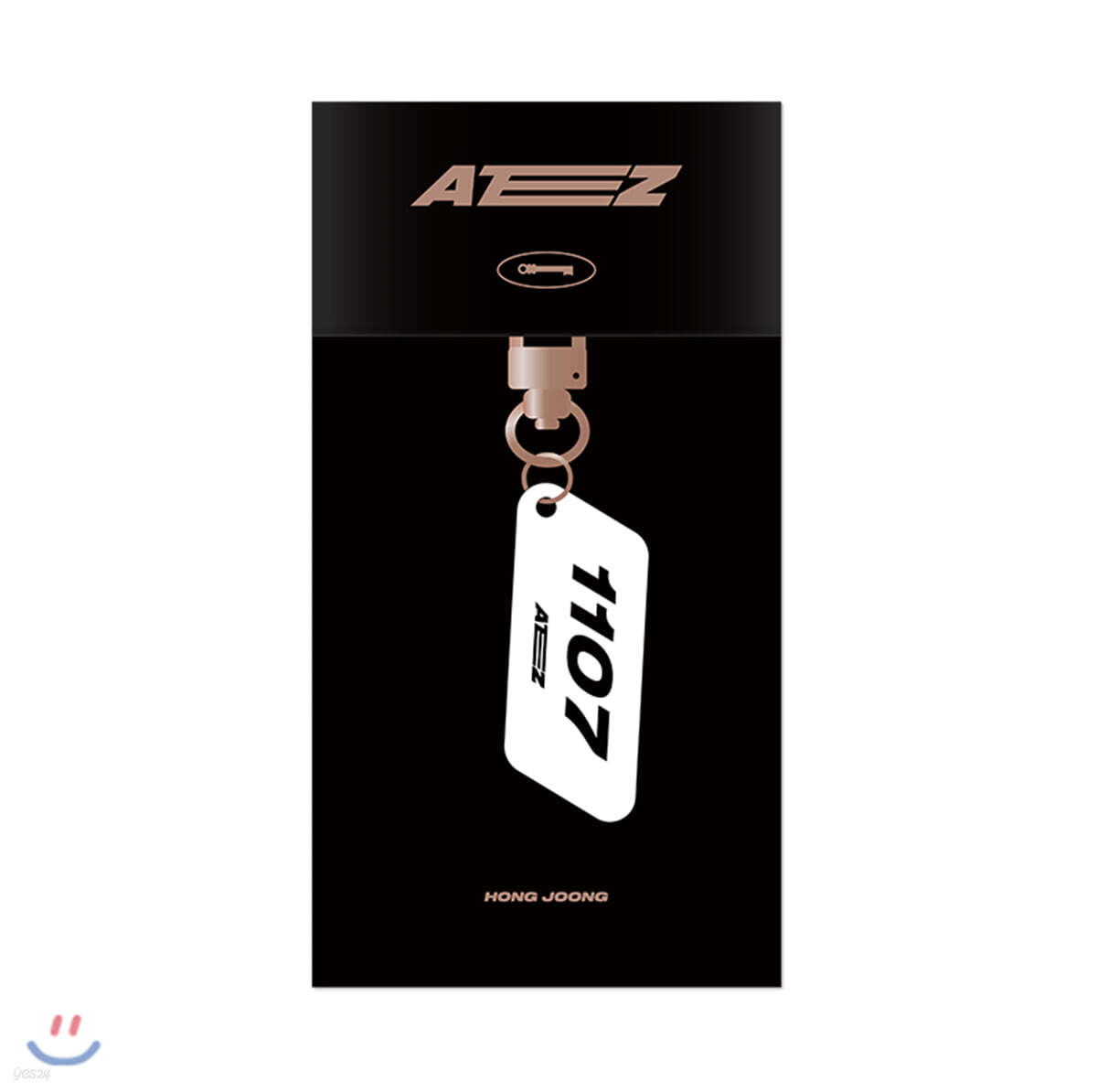에이티즈 (ATEEZ) - OFFICIAL LIGHT STICK CASE ACCESSORY - ACRYLIC KEYRING [홍중]