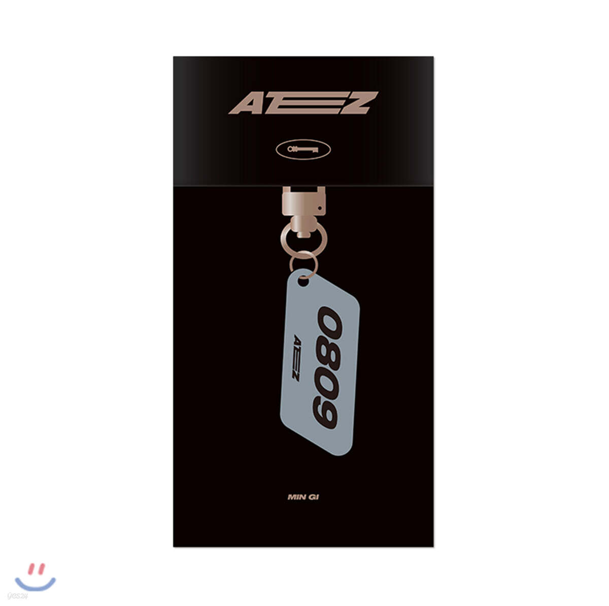 에이티즈 (ATEEZ) - OFFICIAL LIGHT STICK CASE ACCESSORY - ACRYLIC KEYRING [민기]