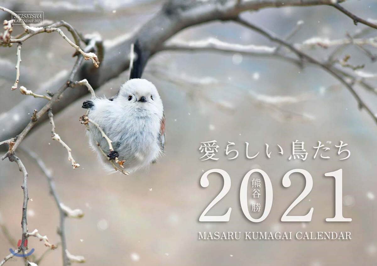 愛らしい鳥たち 熊谷勝カレンダ-2021