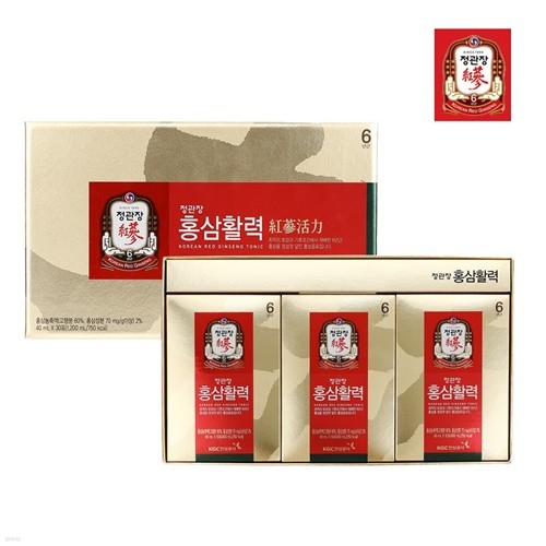 [정관장] 홍삼활력 40ml*30포