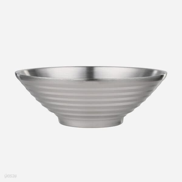 [쿠킹스]이중 스텐 그릇(24cm)/ 라면 냉면 면기
