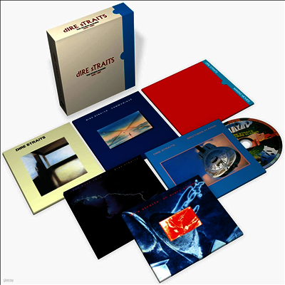 Dire Straits — Studio Albums 1978-1991 (Box Set) 앨범 커버
