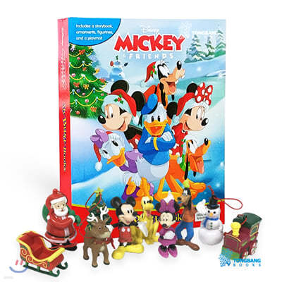 Disney Mickey`s Christmas My Busy Book 디즈니 미키의 크리스마스 비지북