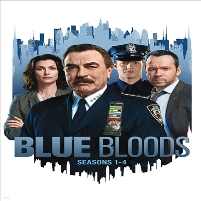 Blue Bloods: Seasons 1-4 ( :  1-4)(ڵ1)(ѱ۹ڸ)(DVD)