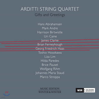 Arditti Quartet  / ƺ / ȣī  ǻ ǰ (Gifts and Greetings)