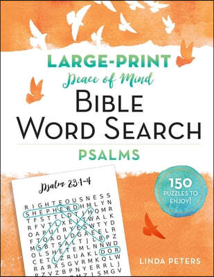 Peace of Mind Bible Word Search: Psalms