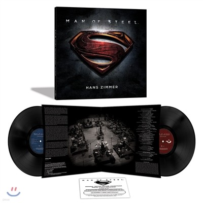 Hans Zimmer — Man of Steel (맨 오브 스틸) OST (Limited Edition) 앨범 커버