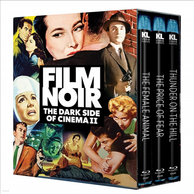 Film Noir: The Dark Side Of Cinema II - Thunder On The Hill / The Price Of Fear / The Female Animal (  ︱ )(ѱ۹ڸ)(Blu-ray)