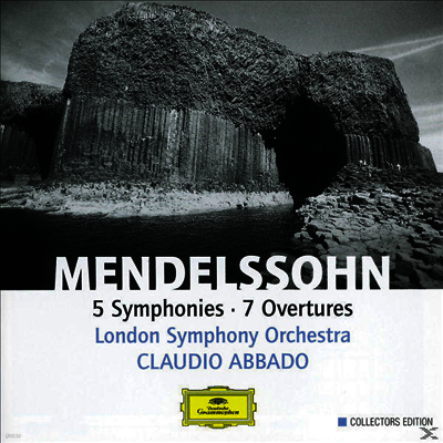 ൨:  (Mendelssohn: 5 Symphonies / 7 Overture) (4CD) - Claudio Abbado