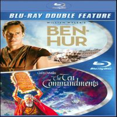 Ben-Hur/The Ten Commandments (/ʰ) (ѱ۹ڸ)(2Blu-ray) (2013)